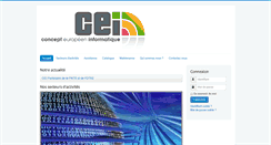Desktop Screenshot of c-e-i.fr